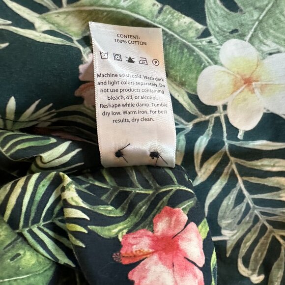 7Diamonds Tropical Short Sleeve Shirt, Sz XXL - Picture 9 of 9